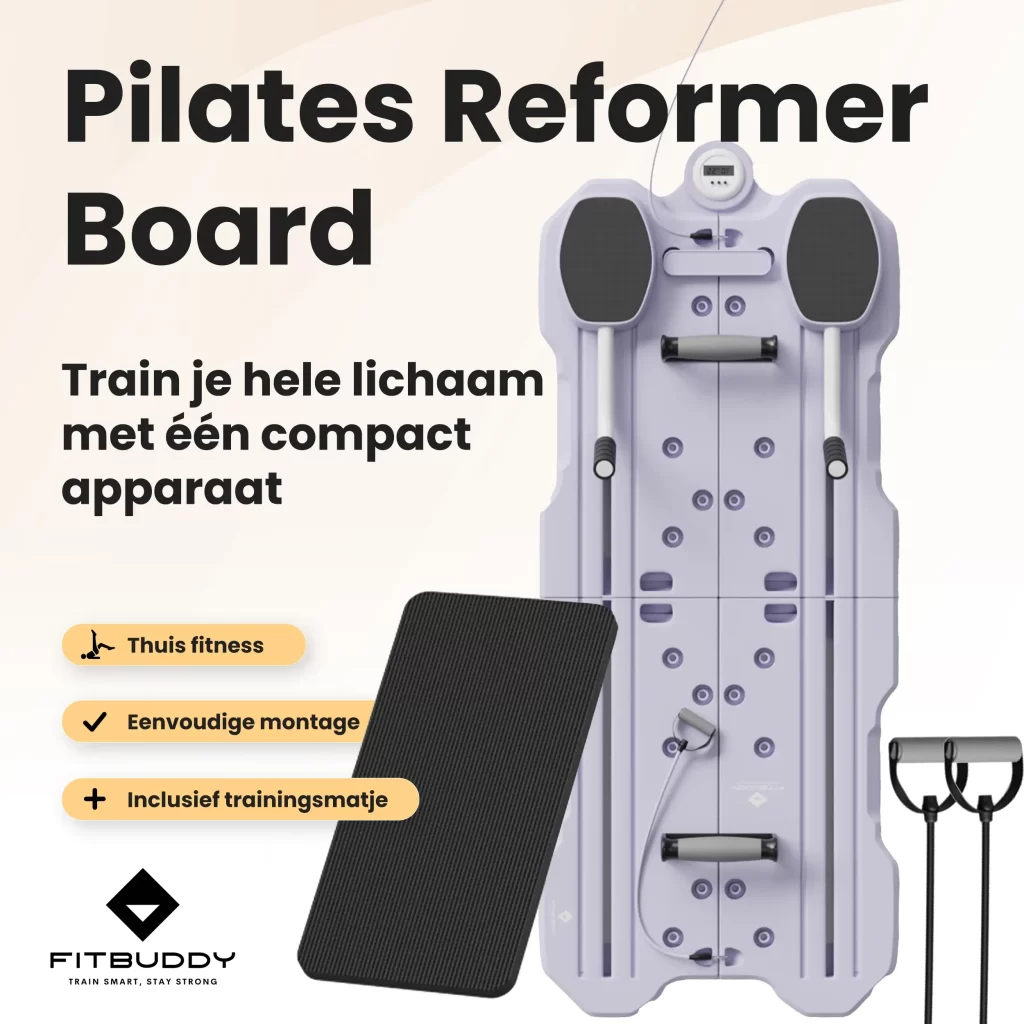 FitBuddy Pilates Reformer Board paars